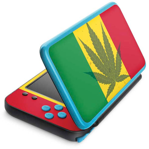Marijuana Rasta Flag Nintendo Skins